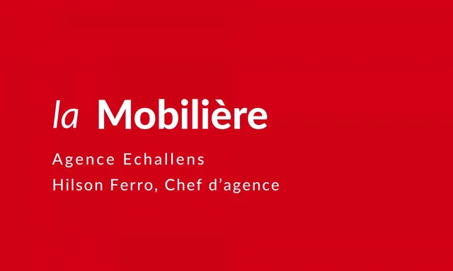 La Mobilière — Agence Échallens, Hilson Ferro